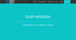 Desktop Screenshot of hopeandjustice.org